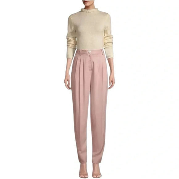 NWT Undra Celeste - Bold Braid Open Back Sweater Size Medium Cream - Picture 12 of 15